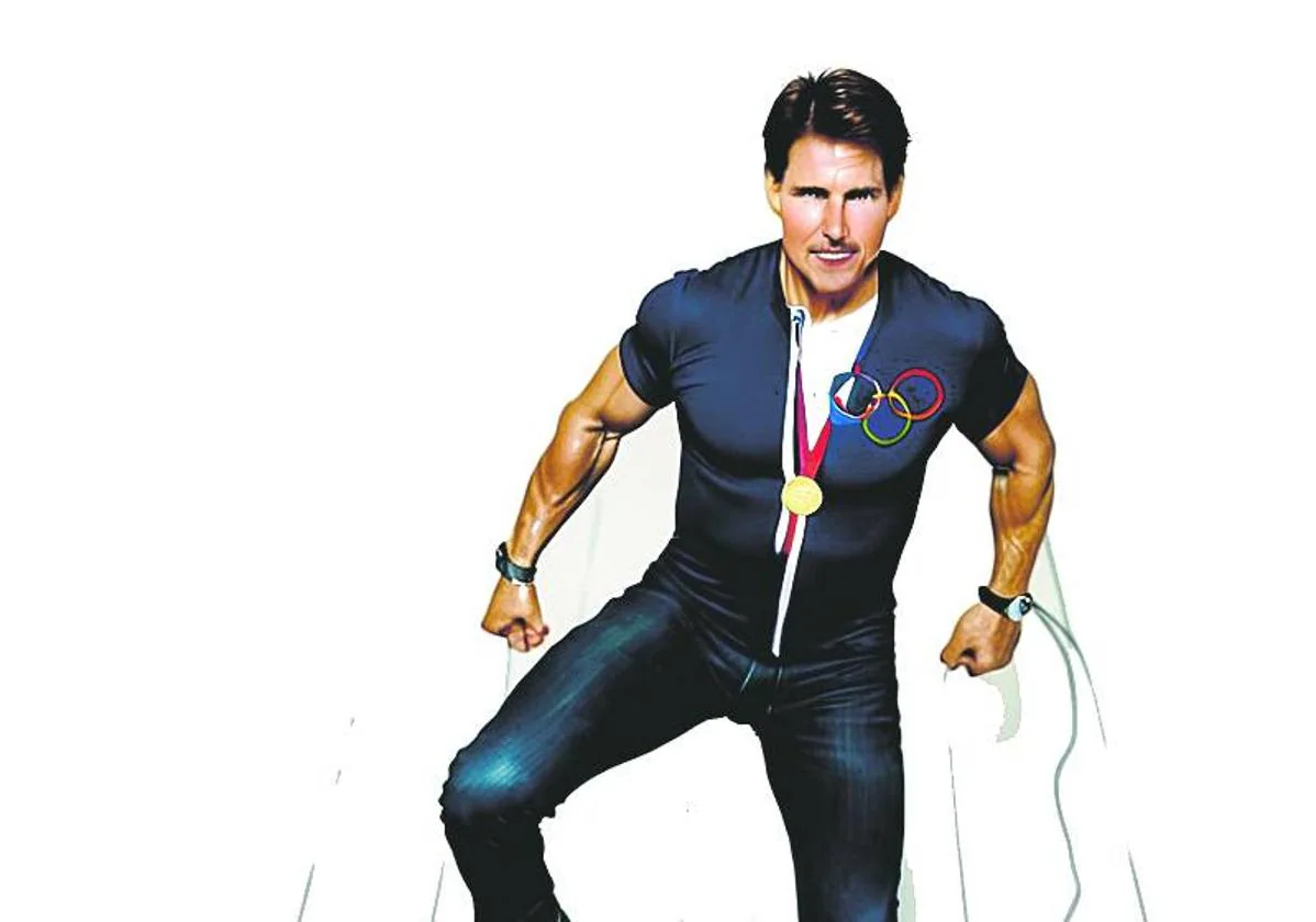 Tom Cruise sin dobles ni cartón y siempre sonriente pero distante El